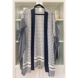 Kona Sol Kimono Swimsuit Cover Up Size M